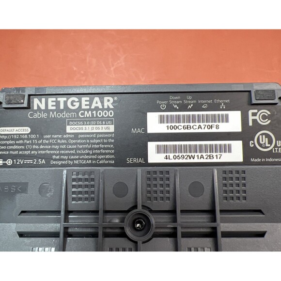 NETGEAR Nighthawk CM1000 – DOCSIS 3.1 Gigabit Cable Modem - Picture 6 of 6